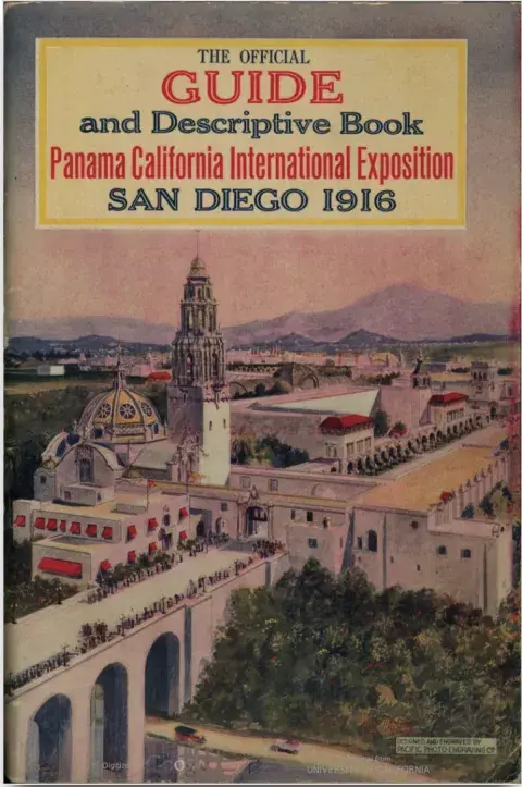 Cover of The Official Guide and Descriptive Book Panama