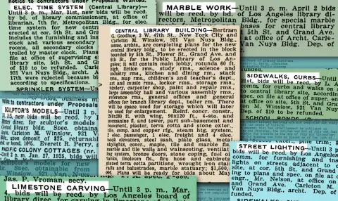 Southwest Builder and Contractor papers collage
