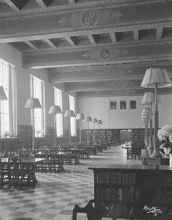 History Department in the 1930’s, now home to the  Children’s Department