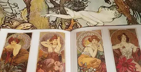 color illustrations from art books