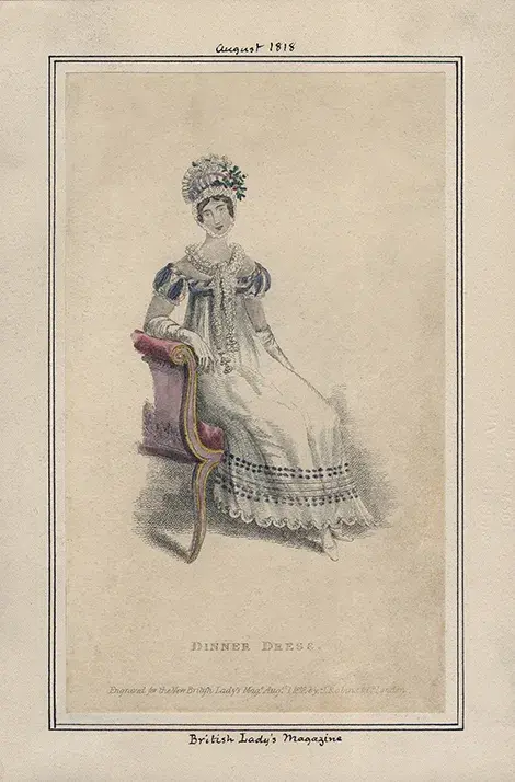 Fashion illustration from 1818