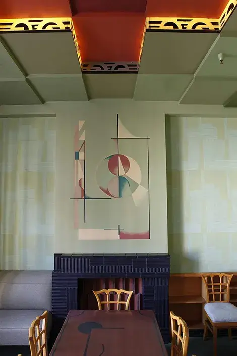 Deans dining room, Bullocks Wilshire interior