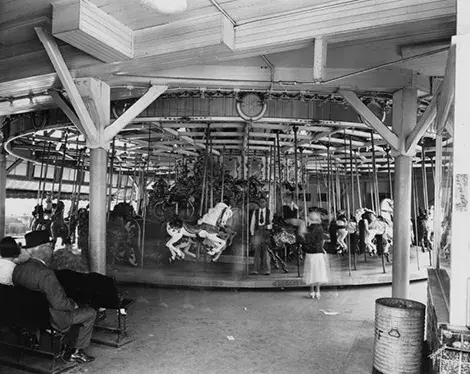 Carousel at the Pike, 1930s