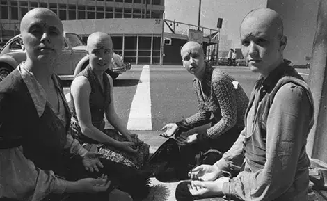 Manson "Family" members holding vigil