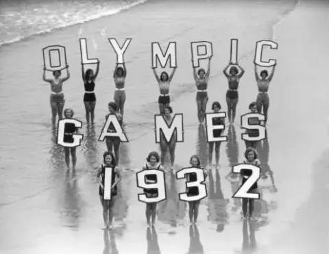1932 Olympic Games promotion