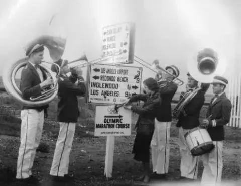 Signs for the 1932 Olympic Games