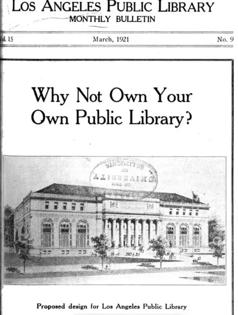 LAPL Monthly bulletin from 1923