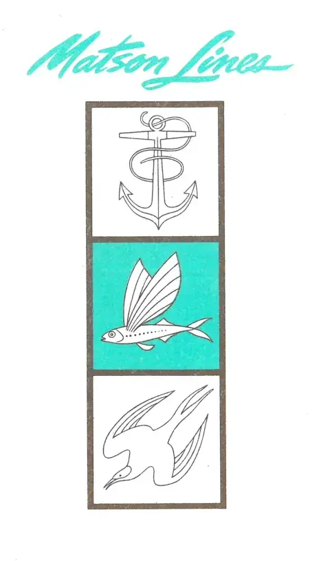 Matson stationery letterhead