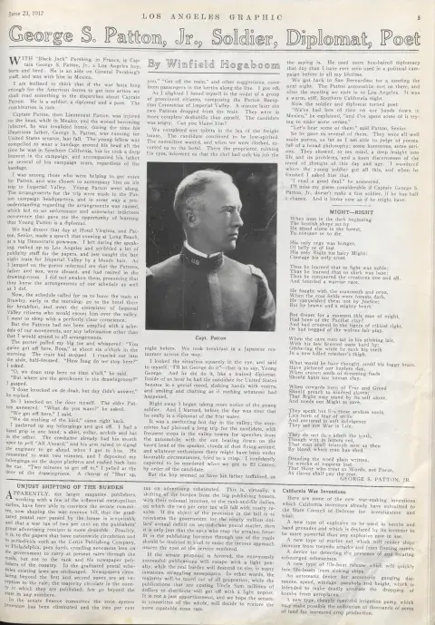 WWI era ads in The Graphic