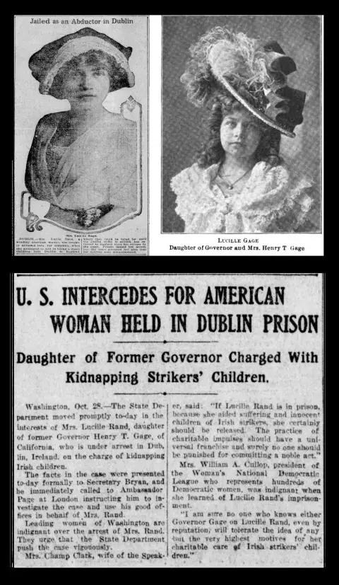 Lucille Rand’s arrest made international headlines