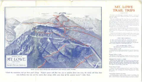 Mt. Lowe Railway