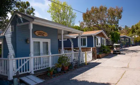 a cabin in paradise cove