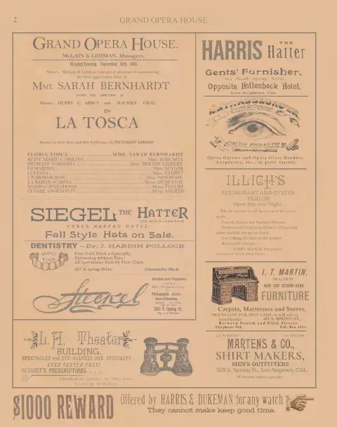 George Dobinson Theater Collection