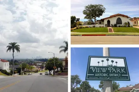View Park Historic District sign