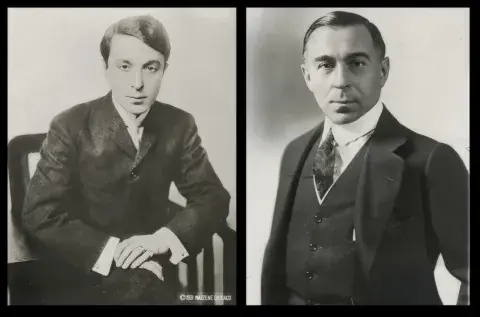 Sam Shubert (L) and Lee Shubert (R)