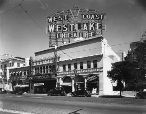 Exterior building of Westlake Theatre
