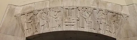 tympanum about hope street tunnel photo