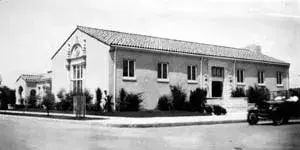 exterior of the Van Nuys branch library