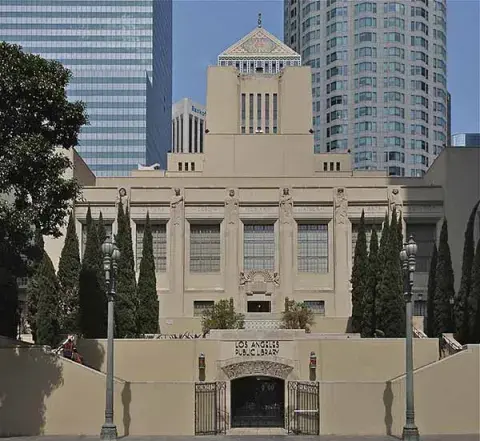 South (Hope Street) facade of library