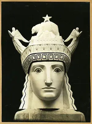 head of sculpture