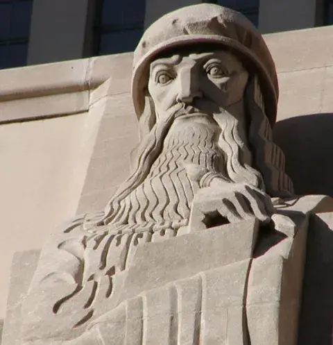 Bust of Leonardo da Vinci