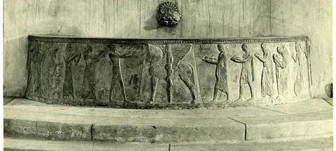 Well of the Scribes, previously located at foot of the West Garden.