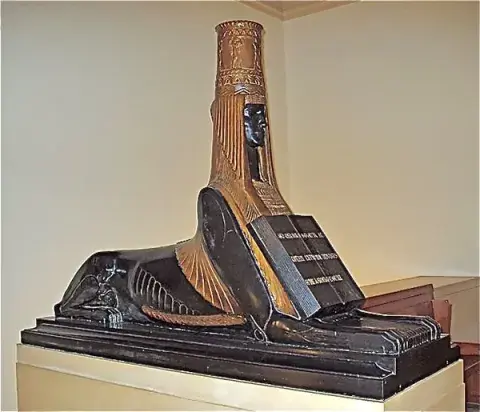 Sphinx sculpture