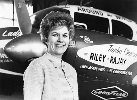 Guest speaker at the annual Amelia Earhart dinner sponsored by the Zonta Club of North Hollywood will be Joan Merriam Smith, Long Beach