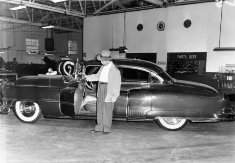 Mickey's car