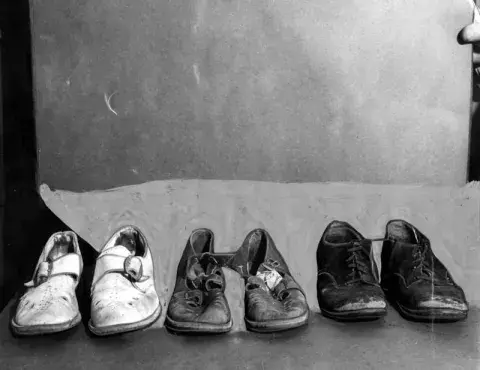 Three pairs of shoes