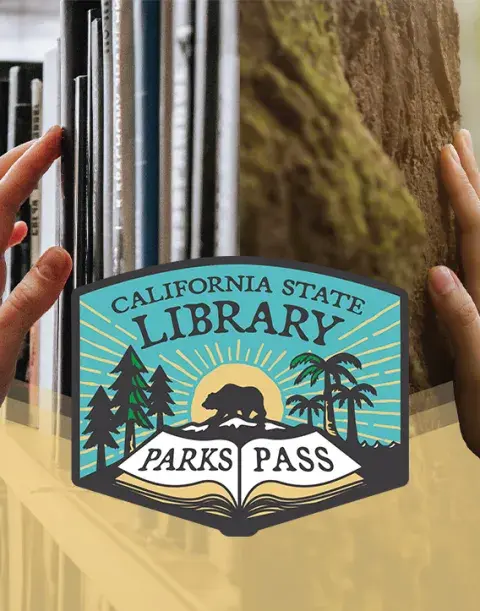 California State Library Parks Pass logo