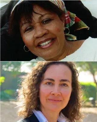 Jamaica Kincaid and Sarah Ogilvie