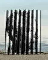 Nelson Mandela artwork. Image source: Inspiration Now, Marco Cianfanelli