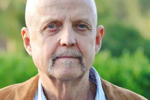 poet Ron Koertge