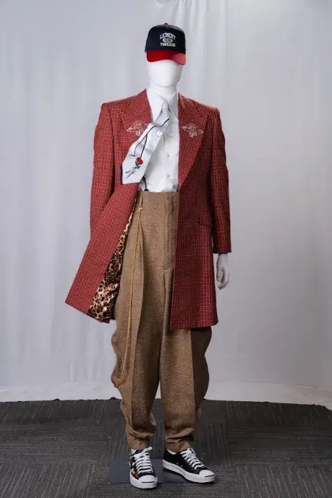 Rhythm of Rebellion fashion display on manequin