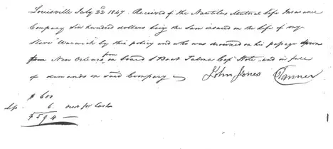 John Jones account of Warwick drowning.