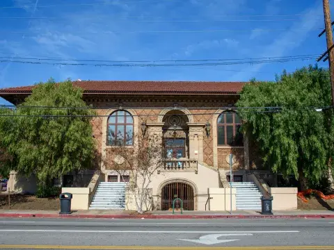 exterior of Cahuenga Branch Library
