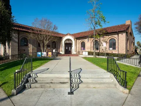 Exterior of R.L. Stevenson Branch Library