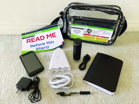 AirBeam 2 kit with its contents