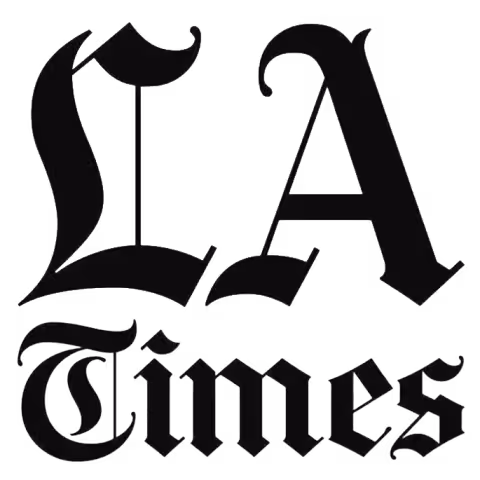 Logo for the "Los Angeles Times"