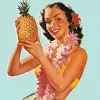 Avitar of a woman with a pineapple.