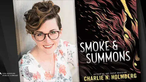 Author Yangsze Choo and her latest novel, Smoke and Summons