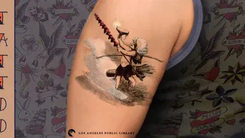Arm with a tattoo on it