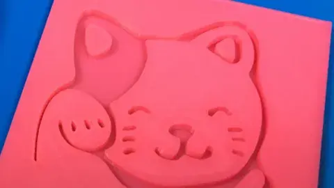 3D printed image