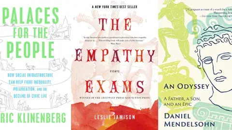 Collage of empathy books