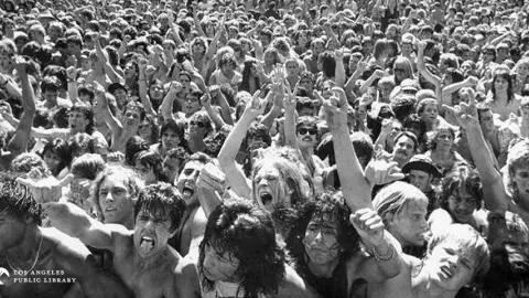 Heavy metal rock concert at the Coliseum