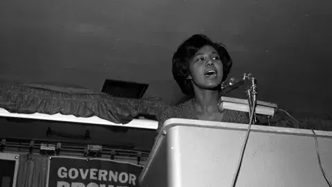 In 1966, Yvonne Brathwaite Burke became the first African American woman elected to the California Assembly, and in 1972, was the first woman elected to the House.
