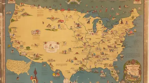 Map of the USA