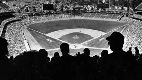 Dodger Stadium a view from the stands