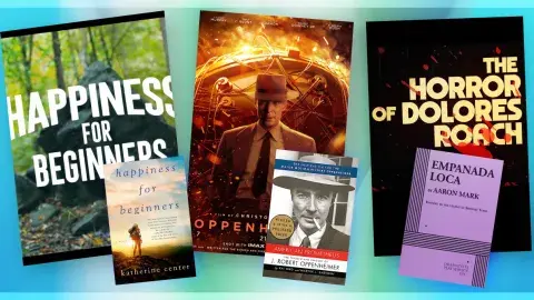 Collage of films and their adapted books